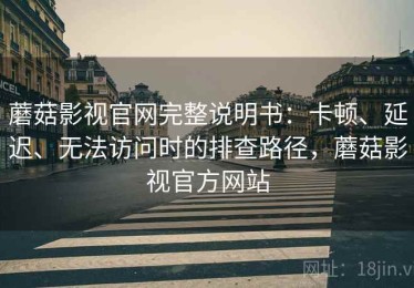 蘑菇影视官网完整说明书：卡顿、延迟、无法访问时的排查路径，蘑菇影视官方网站