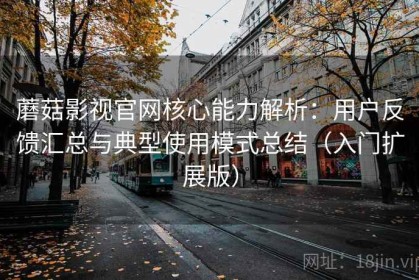 蘑菇影视官网核心能力解析：用户反馈汇总与典型使用模式总结（入门扩展版）