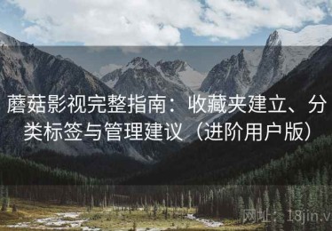 蘑菇影视完整指南：收藏夹建立、分类标签与管理建议（进阶用户版）