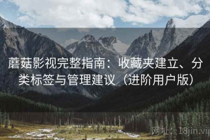 蘑菇影视完整指南：收藏夹建立、分类标签与管理建议（进阶用户版）
