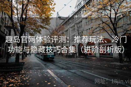 趣岛官网体验评测：推荐玩法、冷门功能与隐藏技巧合集（进阶剖析版）