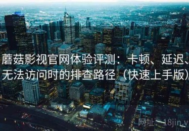 蘑菇影视官网体验评测：卡顿、延迟、无法访问时的排查路径（快速上手版）
