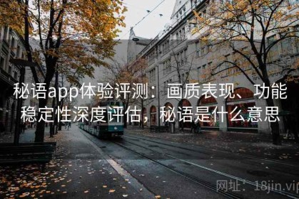秘语app体验评测：画质表现、功能稳定性深度评估，秘语是什么意思