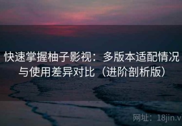 快速掌握柚子影视：多版本适配情况与使用差异对比（进阶剖析版）