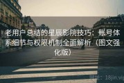 老用户总结的星辰影院技巧：账号体系细节与权限机制全面解析（图文强化版）