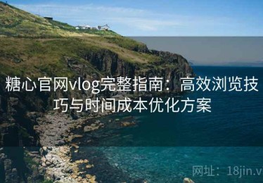 糖心官网vlog完整指南：高效浏览技巧与时间成本优化方案
