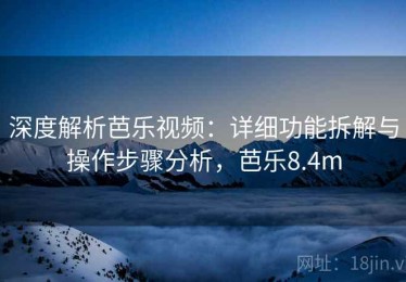 深度解析芭乐视频：详细功能拆解与操作步骤分析，芭乐8.4m
