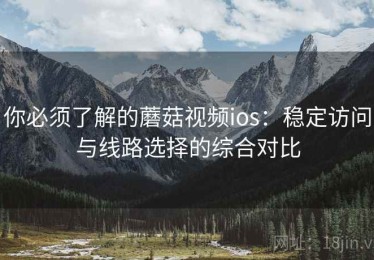 你必须了解的蘑菇视频ios：稳定访问与线路选择的综合对比