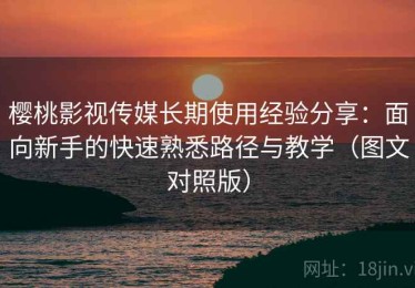 樱桃影视传媒长期使用经验分享：面向新手的快速熟悉路径与教学（图文对照版）