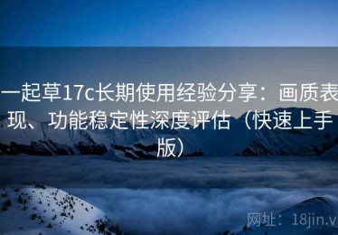 一起草17c长期使用经验分享：画质表现、功能稳定性深度评估（快速上手版）