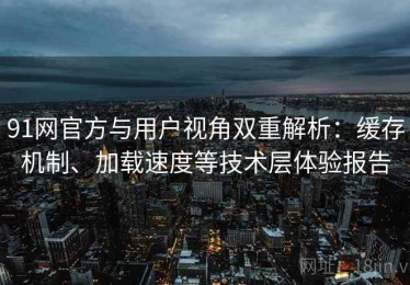 91网官方与用户视角双重解析：缓存机制、加载速度等技术层体验报告