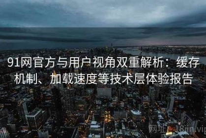 91网官方与用户视角双重解析：缓存机制、加载速度等技术层体验报告