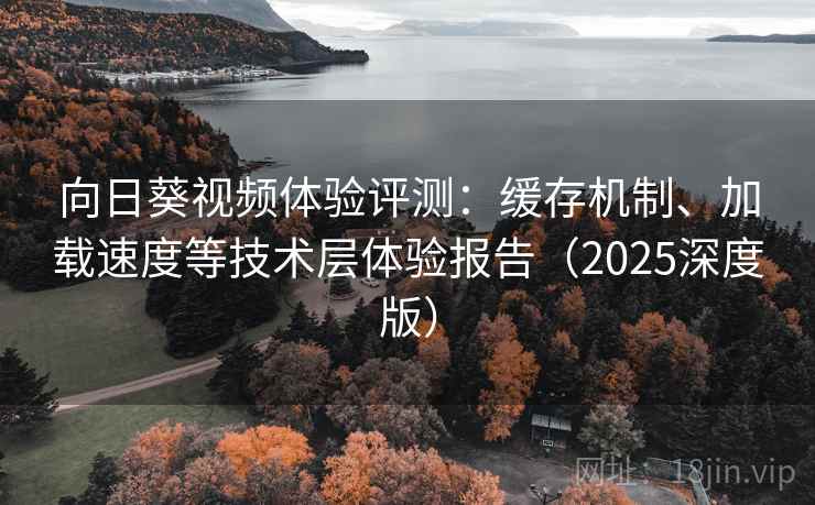 向日葵视频体验评测:缓存机制、加载速度等技术层体验报告(2025深度版) 向日葵视频体验评测:缓存机制、加载速度等技术层体验报告(2025深度版)